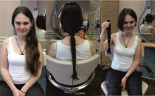 Ein großes Dankeschön an Rebecca Rau, die durch ihre Haarspende die Aktion "Rapunzel" unterstützt
